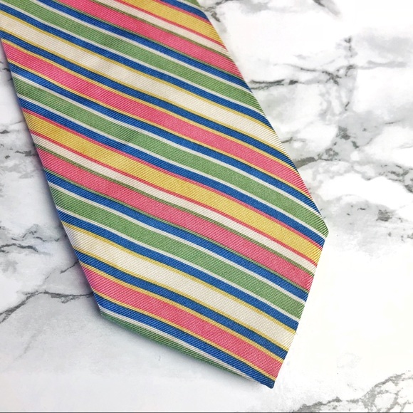SOLD 💛 j. crew // striped men’s skinny tie - Picture 3 of 6